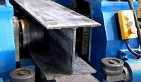 Процесс производства стальной двутавровой балки