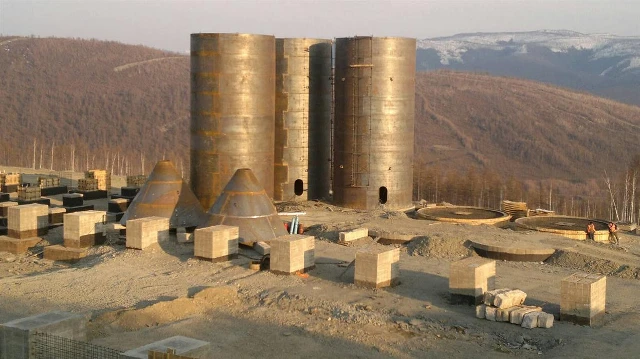 Стальные резервуары вертикальные, Албын, Амурская область